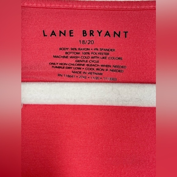 Lane Bryant Women’s Plus Size 3/4” Sleeve‎ Cardigan with Sheer Detail Size 18/20 - Picture 3 of 5